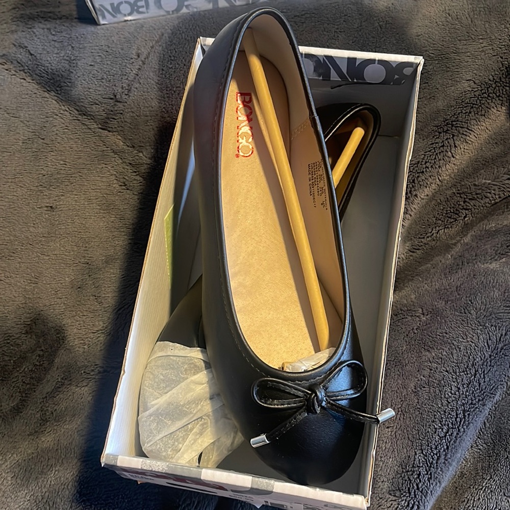 Black flats